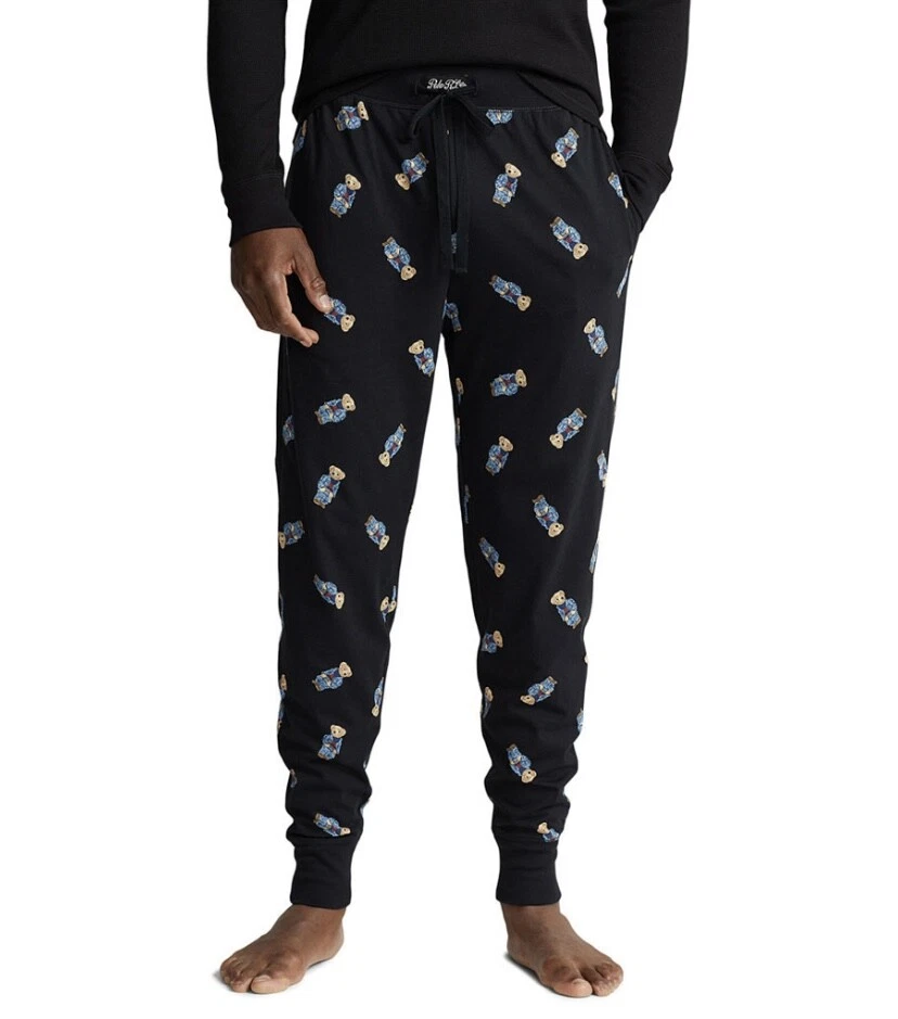 polo bear jersey sleep jogger