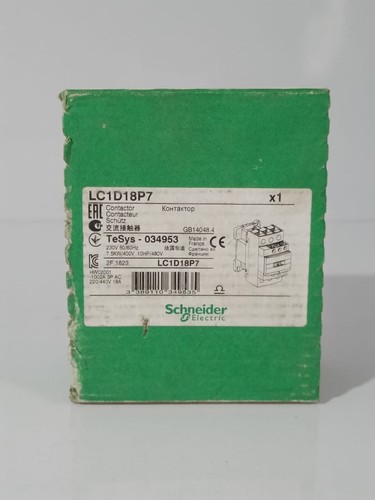 SCHNEIDER ELECTRIC LC1D18 P7 POWER CONTACTOR 18AMP VOLTAGE 220VAC FAST SHIP - Picture 8 of 9