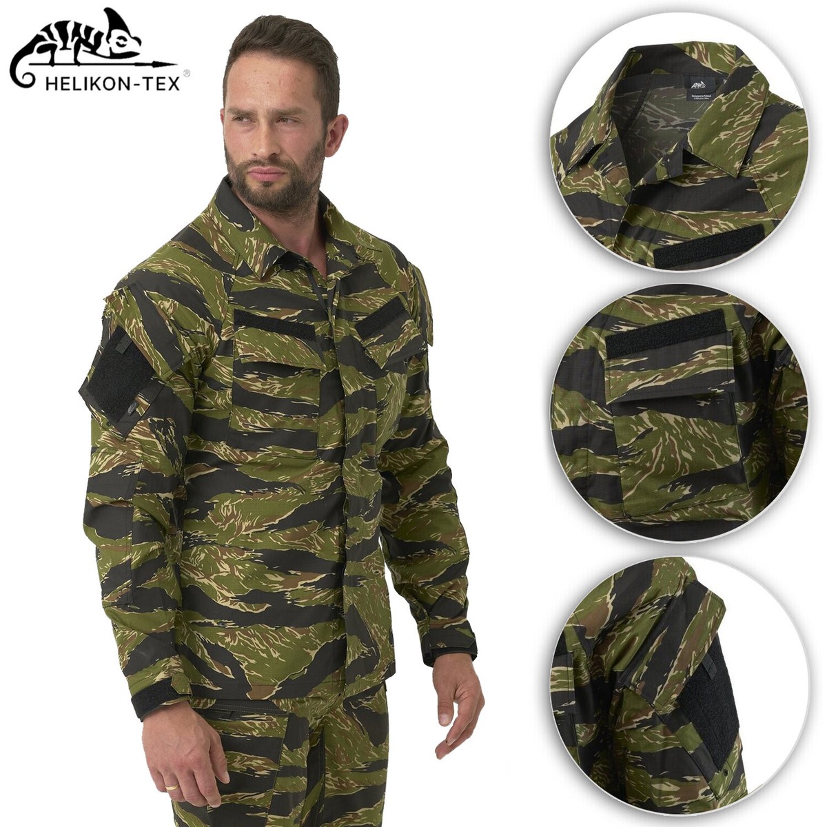 Tactical Uniform Shirt Helikon Tex RAID Combat Field Jacket
