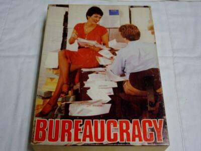 Avalon Hill 1981 : BUREAUCRACY the Strategy Game of Civil Service (UNPUNCHED)