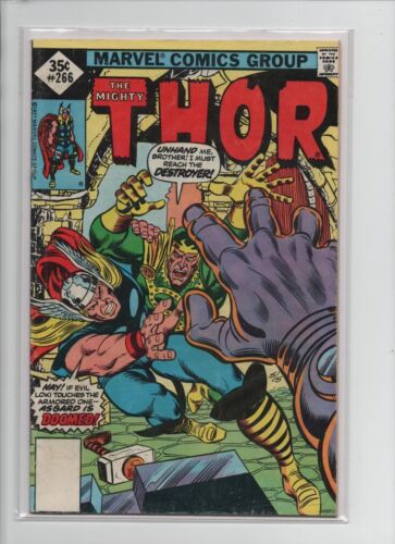 The Mighty Thor #266-"...So Falls the Realm Eternal!"  -Marvel 1977 - Photo 1 sur 1
