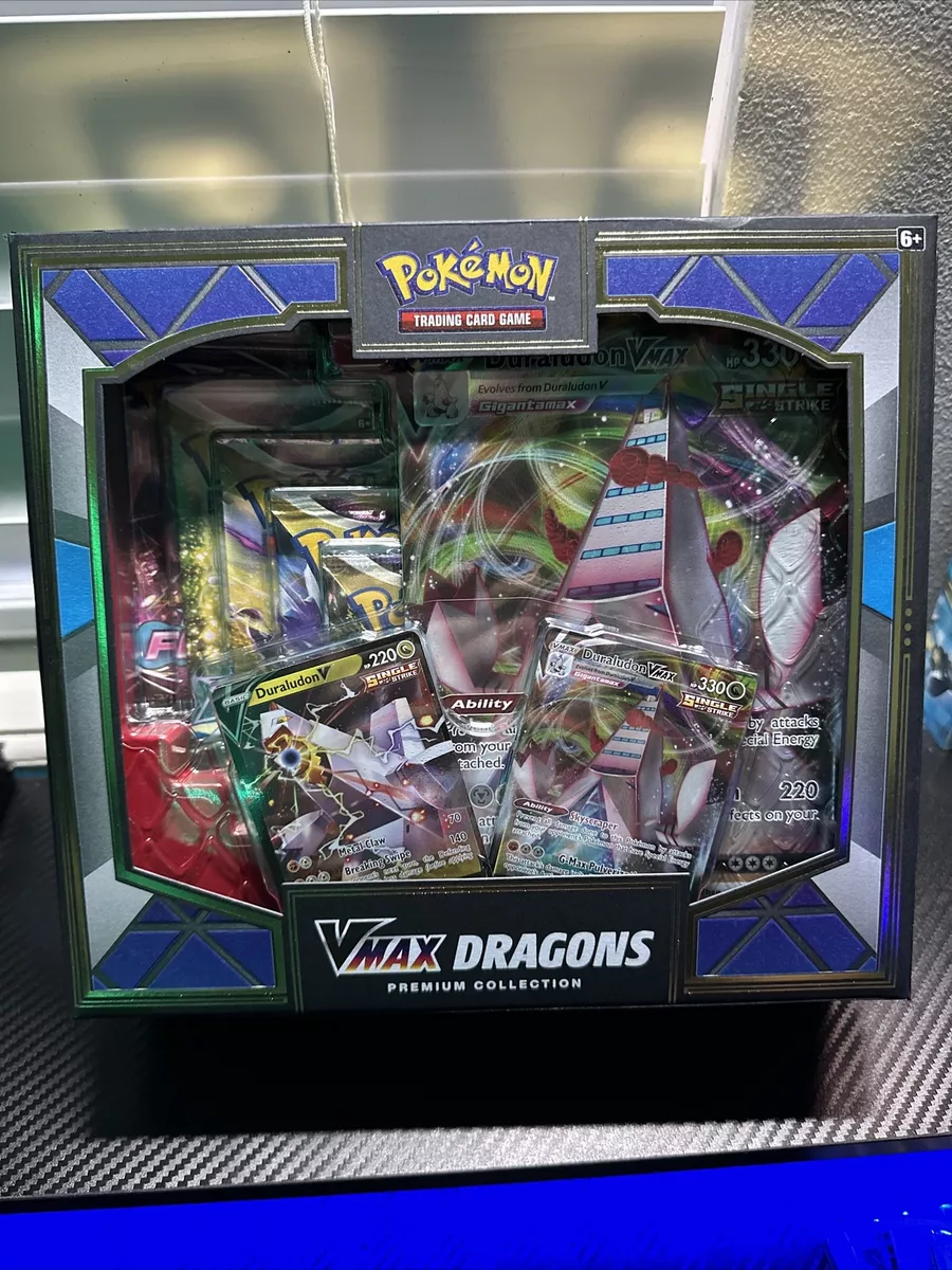 Pokémon TCG Reprints Rayquaza In VMAX Dragons Premium Collection