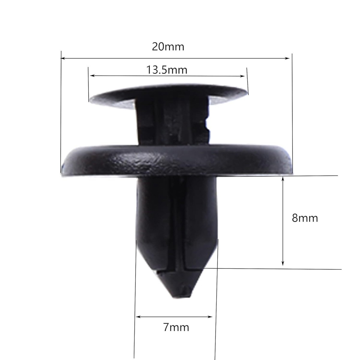 50PCS FOR Toyota Lexus Bumper Fender Liner Fastener Retainer - Foto 9