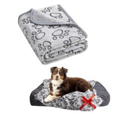 Winter Warm Pet Blanket Comfortable All Breeds Dog Plush Blanket Scratchproof