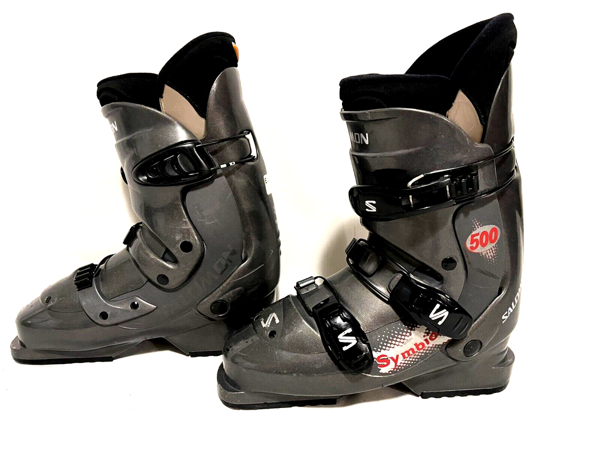 Salomon Symbio 500 Grey Men's Ski Boots US Size 8 UK Size 7 1/2 | eBay