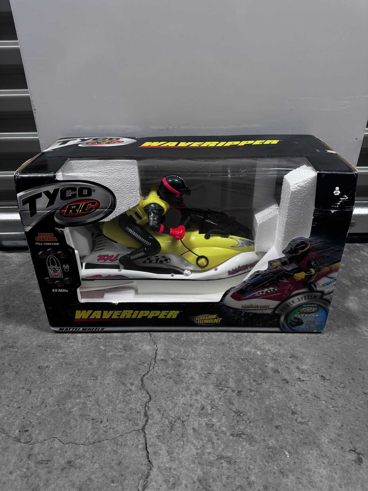 Tyco R/C Wave Ripper RC Jet Ski Radio Control New In Box 1999 Mattel NIB