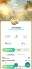 Pokemon Shiny Dunsparce ! Registered or Unregistered ! 30 Days Friendship !! Go