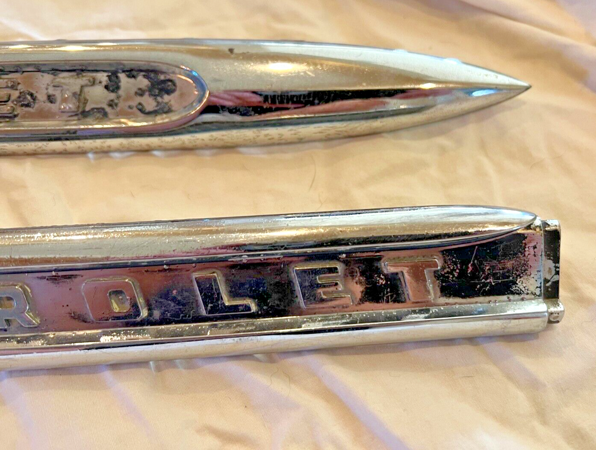 1956 3100 Chevy Pickup Fender Spears Chevrolet Truck Chrome 1956 3100 Chevy Pickup Fender Spears Chevrolet Truck Chrome
