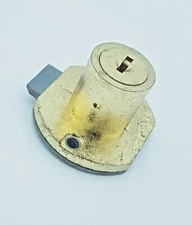 National Drawer Desk Lock Spring Latch C8708 Keyed Differently Brass Finish