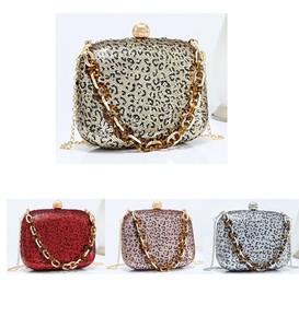 small leopard print purse