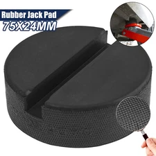 Trolley Jack Pad Pinch Weld Floor Jacking Lifting Puck Adapter Classic Rubber