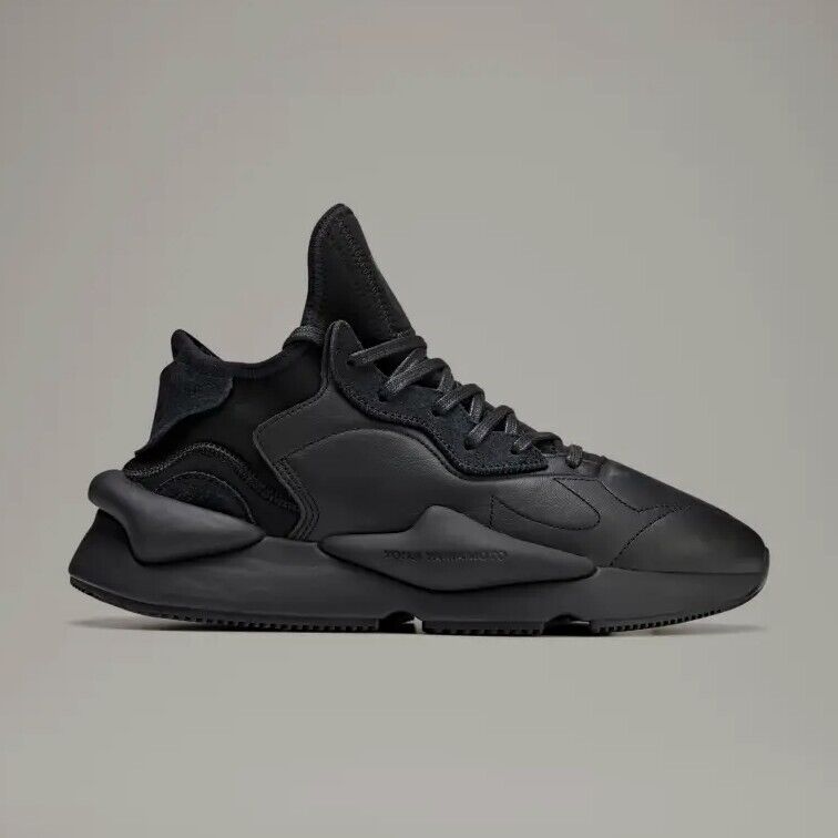 Adidas Y-3 Kaiwa Yohji Yamamoto Triple Black Leather Men's