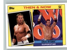 2015 Topps WWE Heritage Then and Now #30 Zack Ryder