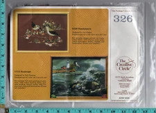 Sandpipers ©1982 The Creative Circle Crewel Embroidery Kit # 326 REPACK COMPLETE