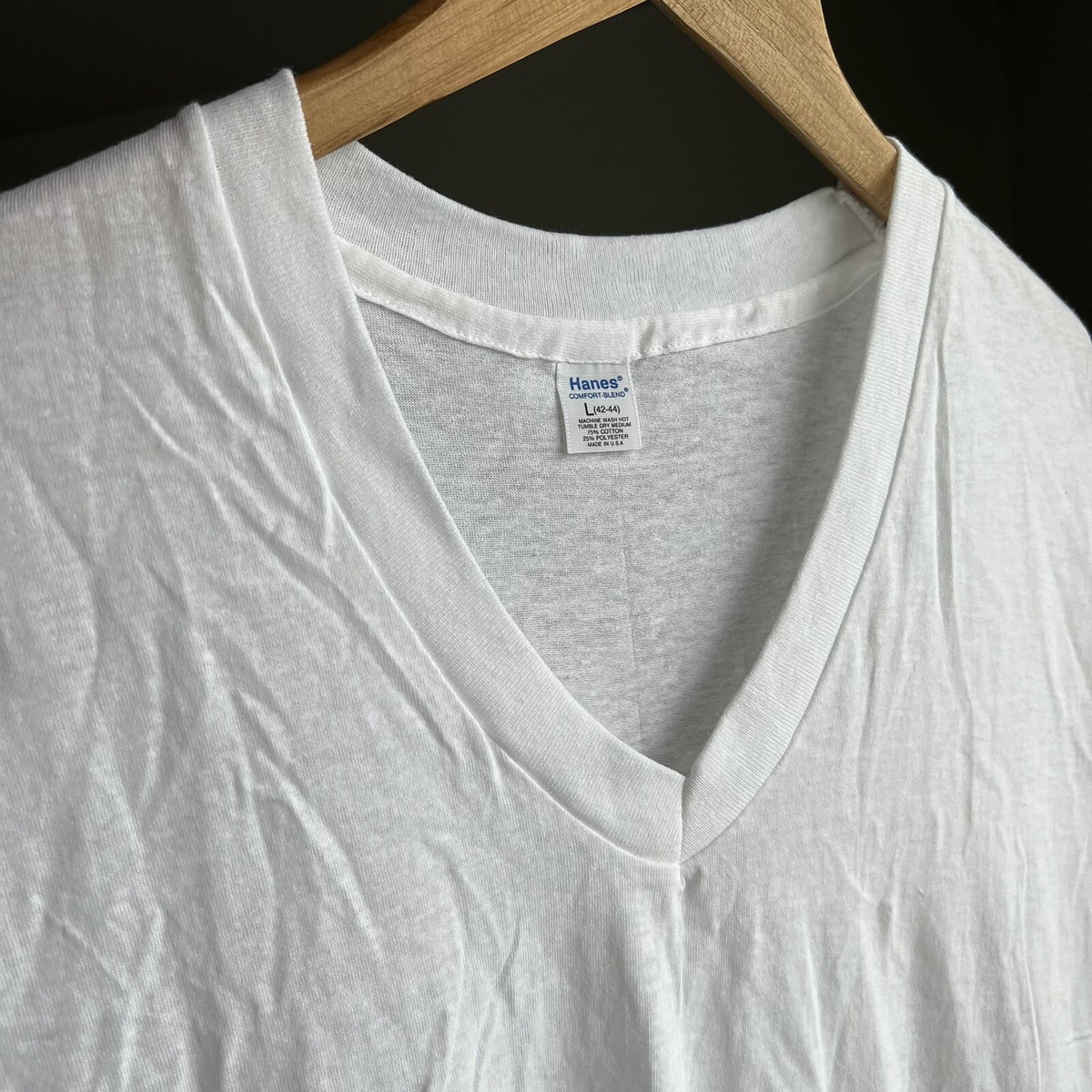 paper thin white t shirt