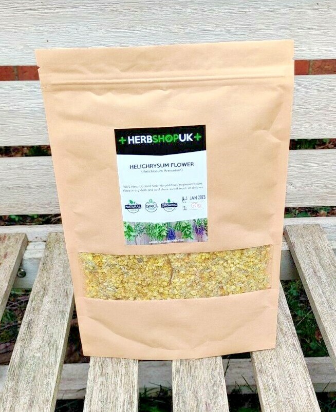 Helichrysum/Strawflower dried herb Herbal Tea Kocanka Piaskowa FAST