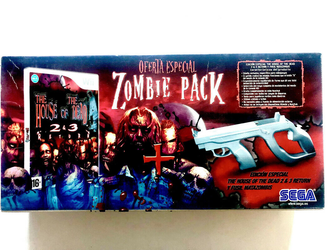 Zombie Pack 2 Y 3 Wii Nuevo Precintado Perfecto Estado