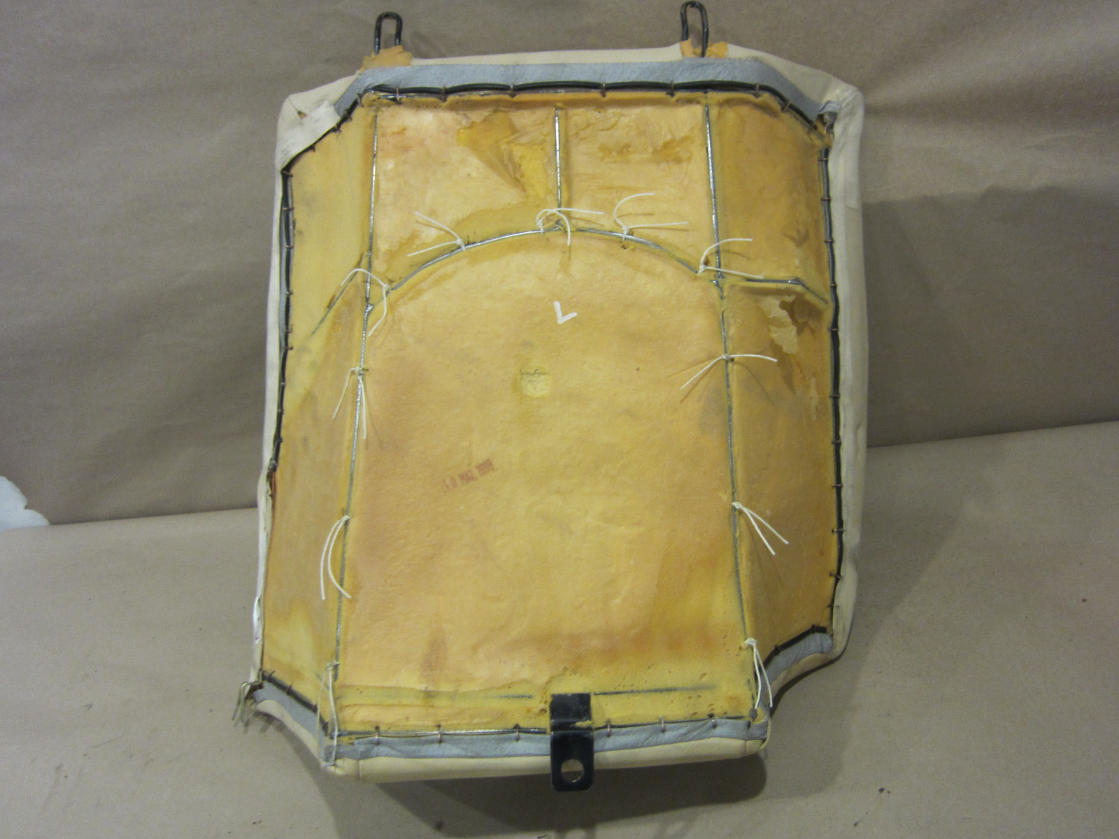 Ferrari 456 M GTA -LH Rear Seat Back- Creama- Part# 65472704
