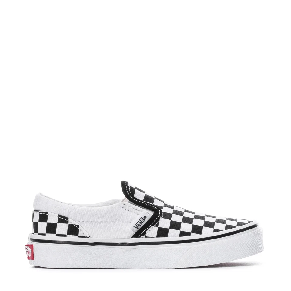 Vans Classic Slip-On Toddler Checkerboard True White – New in Box – All Sizes - Image 1 of 1