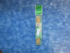 CHIAOGOO DOUBLE POINT PREMIUM BAMBOO 6" KNITTING NEEDLES SIZE 3 NIP B