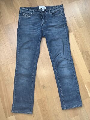 Max Mara Weekend Skinny Jeans 34 Uk 6