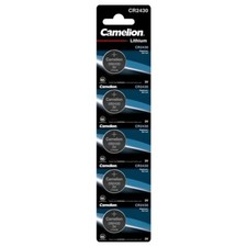 10x CR2430 Lithium Knopfzelle 3V 270mAh ø24,...