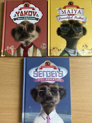 Aleksandr Orlov Presents... Books x 3 : Yakov, Maiya & Sergei