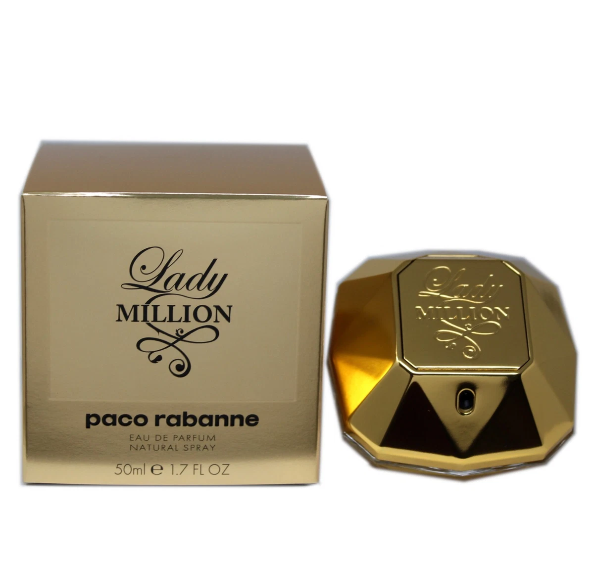 Lady Million by Paco Rabanne Eau de Parfum Spray Fragrances for