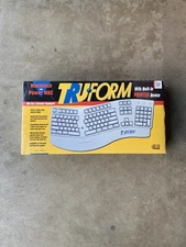 Vintage Keyboard Adesso Truform AEK606 106 ADB Port Sealed Macintosh & Power mac