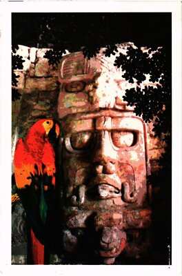 CPM AK Quintana Roo Mascaron, Kohunlich MEXICO (1408394)