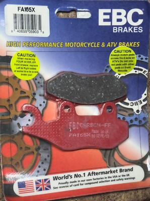 EBC Brake Pads FA165X Can-Am CF-Moto E-Ton Kawasaki Suzuki 500