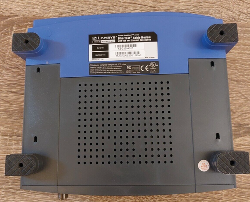 Cisco-Linksys Cable Modem and Linksys Cable / DSL Router With 4 Port Switch - Picture 10 of 15