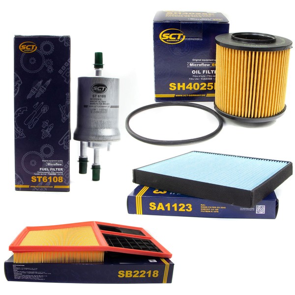 Filter Set Sct Kraftstoff- ÖL- Luft- Innenraum- FüR Seat Ibiza Skoda Vw Polo 1.6-image