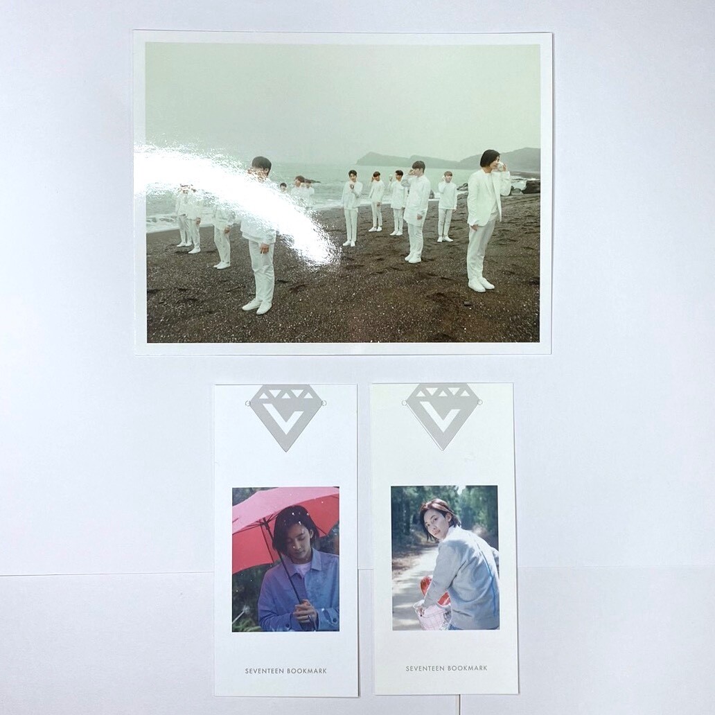 SEVENTEEN 1st album Love letter 2 ver. Jeonghan bookmark set