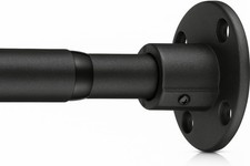 Heavy Duty Shower Rod - Industrial Shower Curtain Rod Wall Mounted for Bathro...