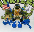 LIEUTENANT LEO 1991 TMNT Vintage Complete Action Figure Leonardo E3 997W