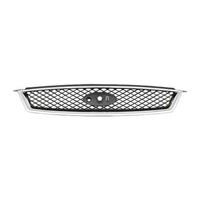 Diederichs LüFtungsgitter KüHlergrill Schwarz Chrom FüR Ford Focus II Bis 01.08