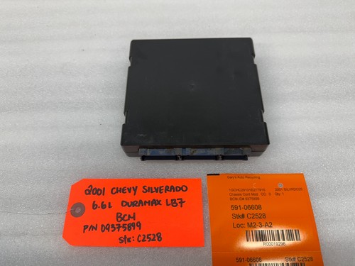 01 02 Chevrolet GMC DURAMAX LB7 6.6 BODY CONTROL MODULE BCM 09375899 - Picture 6 of 10