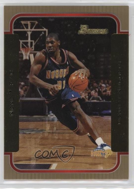 2003-04 Bowman Rookies & Stars Gold Nene #71 13t0