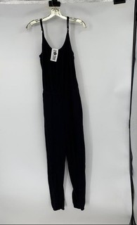 Sundry Womens Black Adjustable Strap Scoop Neck Romper One Piece Size 0