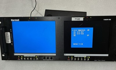 Marshall V-R82DP-2C Dual SDI Rack Mount 8.4'' LCD Monitor