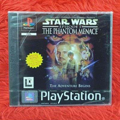 ps1 Star Wars Episode I the Phantom Menace NEU & Sealed PAL UK Version ps2 ps3