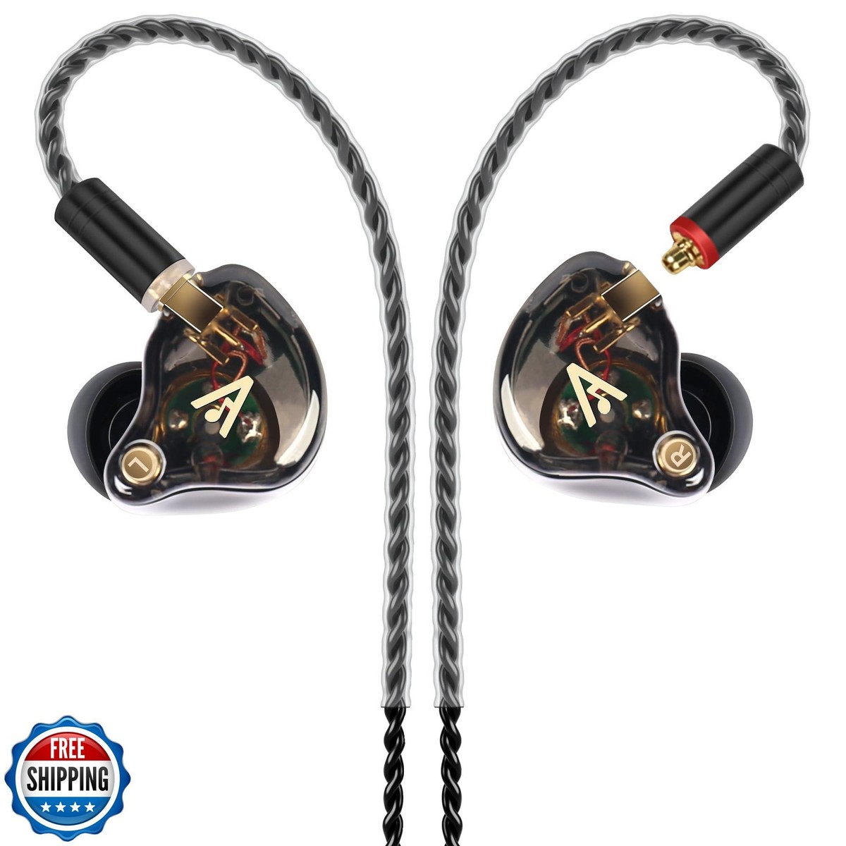 Vibes 202 Wired Earbuds HiFi in Ear Monitor Headphones