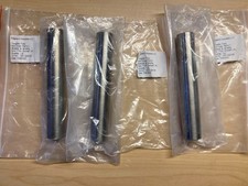 Tungsten (W) Tubes 99.95% Pure, 1" OD, 2 mm wall, 6" L, Lot of 3