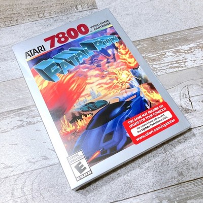 Atari 7800 Fatal Run 2024 Reissue SEALED CIB Complete w/ Box Cart Manual 7800+