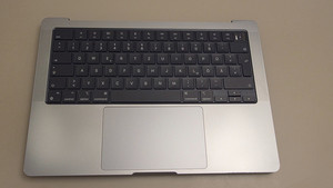 Topcase Macbook Pro 14" 2021 2022 A2442 Topcase QWERTZ Tastatur Grau