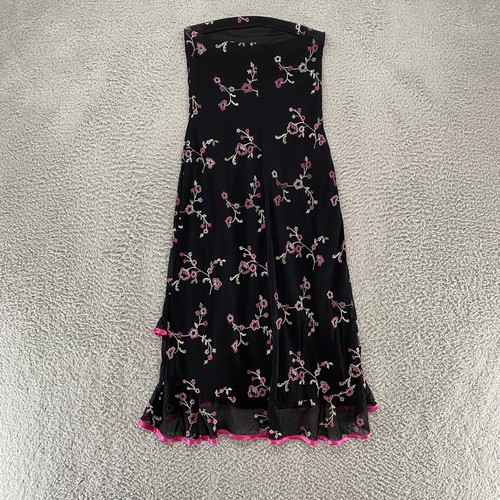 My Michelle Y2K Dress Womens Medium Floral Babydoll Vintage Fairy Coquette - Picture 10 of 11
