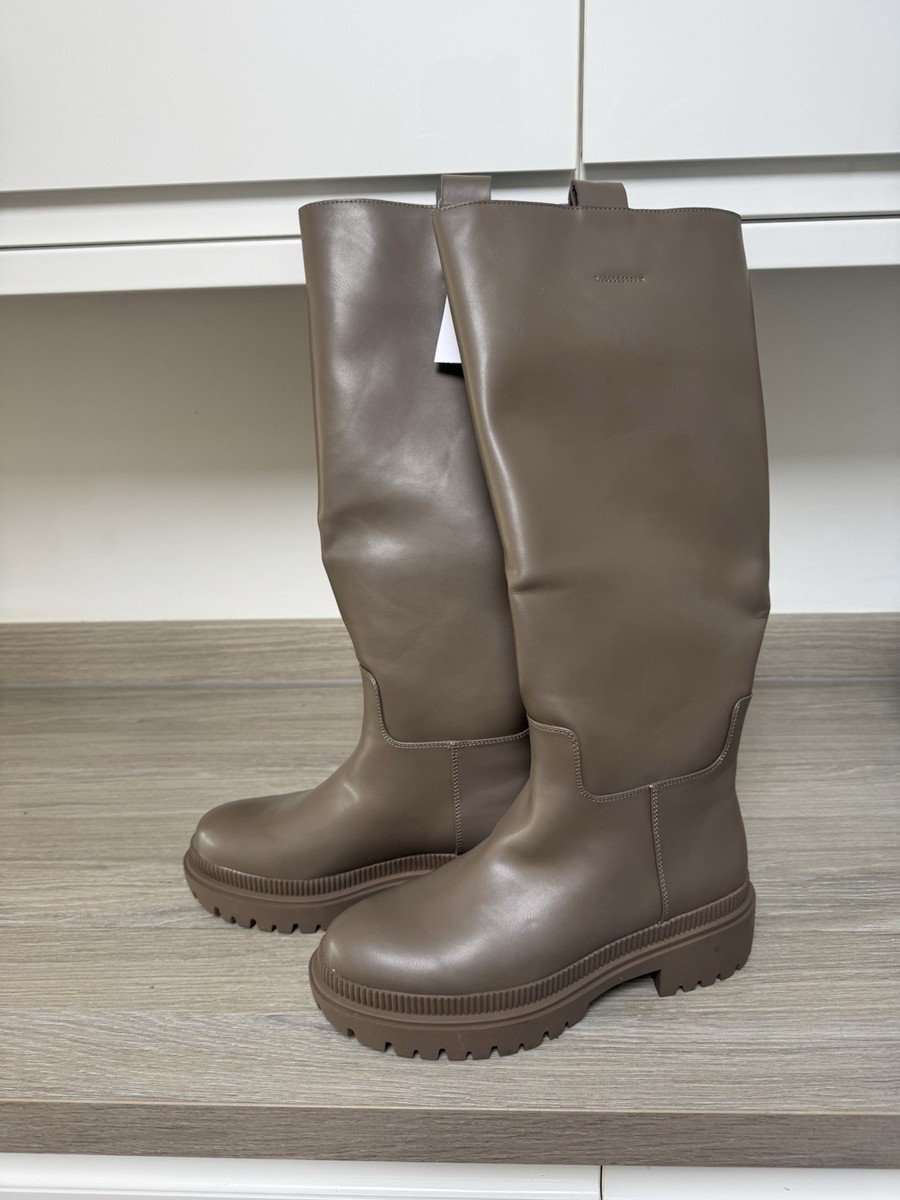 h&m Knee-high boots Light Beige taupe,size 6, RPP
