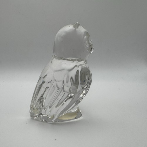 Estatuilla de búho de cristal de plomo de la casa de la princesa mascotas Alemania 24 % cristal de plomo - Imagen 4 de 6