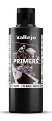 VJP74660 Vallejo Metal Color: Primer: Gloss Black